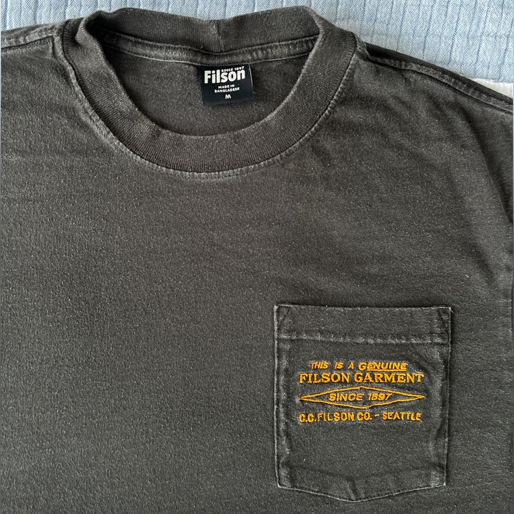 Filson Charcoal Pocket Tee
